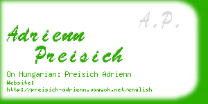 adrienn preisich business card